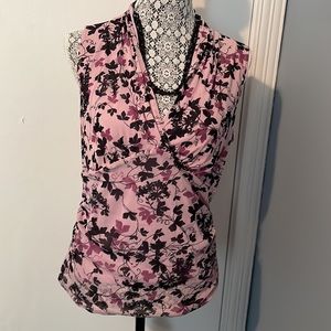 ⬇️Price Drop⬇️ Cleo blouse pink V neck size L